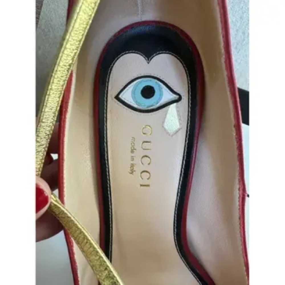 👠 Gucci Molina leather heels - Picture 10 of 11